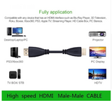 3FT,0.3M,1M,1.5M,2M,3M,5M High speed Gold Plated Plug Male-Male HDMI Cable 1.4 Version HD 1080P 3D for HDTV XBOX PS3 computer 0 - Tophatter Daily Deals