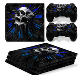 0131-0155 PS4 Pro game machine host Sticker Anti scraping geometric pattern sticker 12 3 12 0 - Tophatter Daily Deals