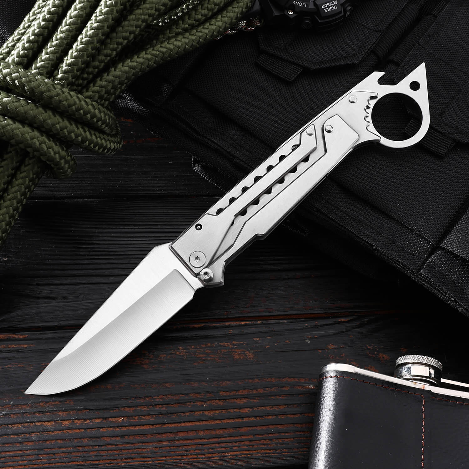 DC53 Gravity Pocket Knife-GS78 Pocket Knives - Tophatter Daily Deals