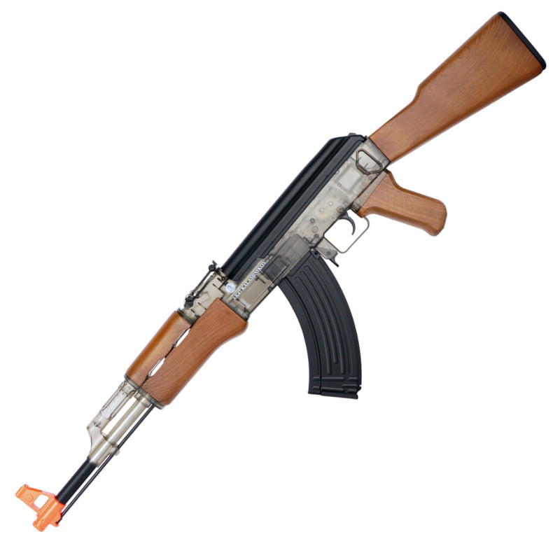 Kalashikov AK47 AEG Electric Airsoft Rifle Machine Gun Official Model - Tophatter's Guns'N'Weapons Store Collectible Weapons - Tophatter Daily Deals