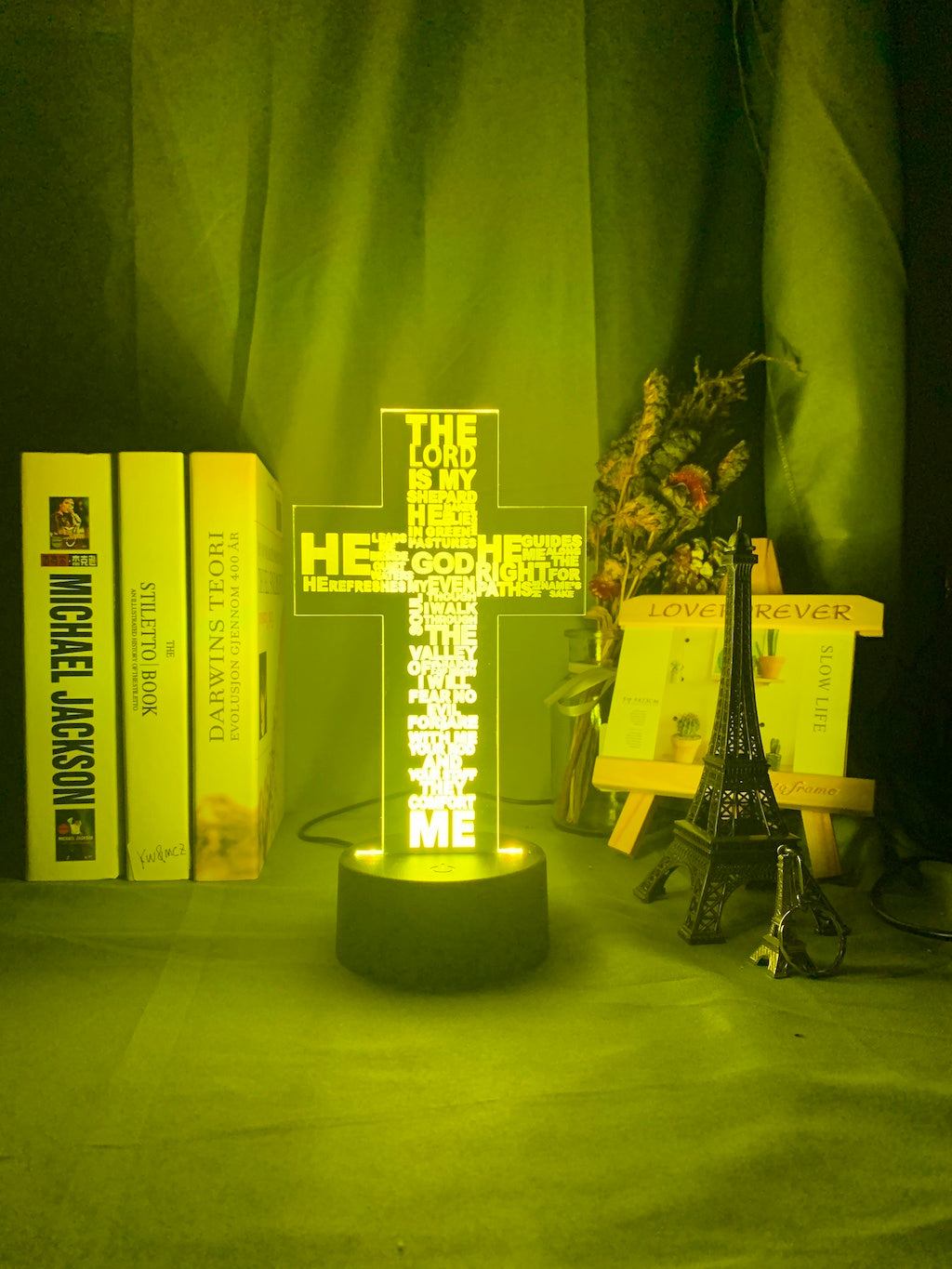 3D light, colorful touch remote control LED 0 - Tophatter Daily Deals