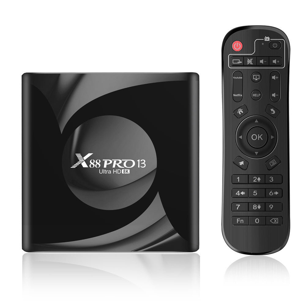 BOX TV BOX WiFi6 Bluetooth 8K X88 PRO 13 0 - Tophatter Daily Deals