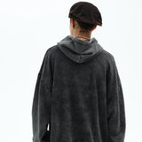 Oversized Mens Hoodie - Relaxed Cut, Vintage Cotton, Casual 3D Changing Face Moving Picture Frame - Tophatter Daily Deals