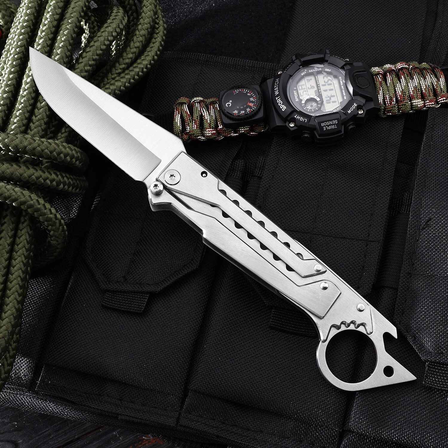 DC53 Gravity Pocket Knife-GS78 Pocket Knives - Tophatter Daily Deals
