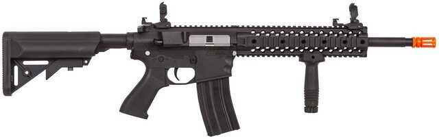 LANCER TACTICAL GEN2 M4 EVO AIRSOFT GUN BLACK AEG - Tophatter Daily Deals