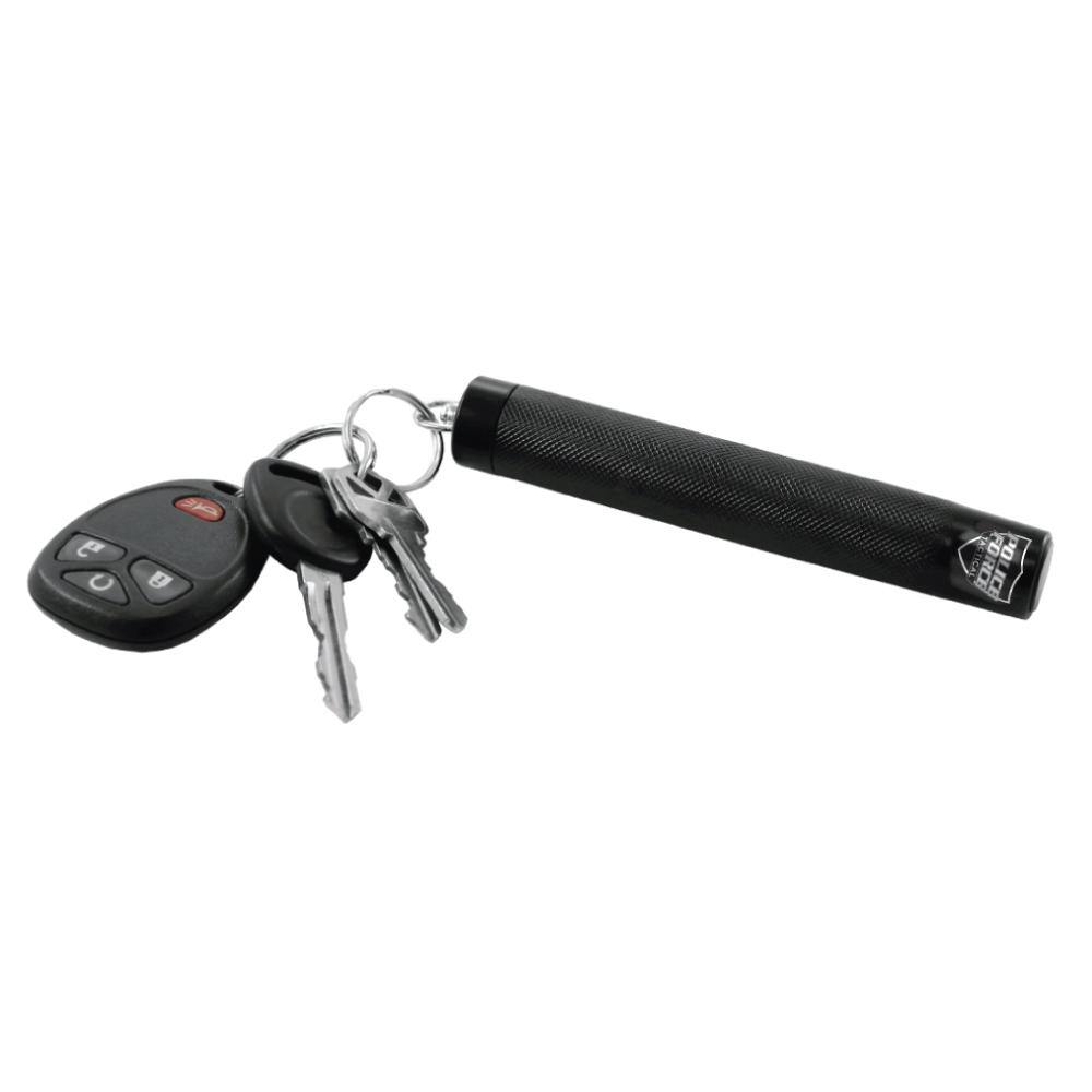 12" Expandable Steel Baton w/ Keyring Baton - Tophatter Daily Deals