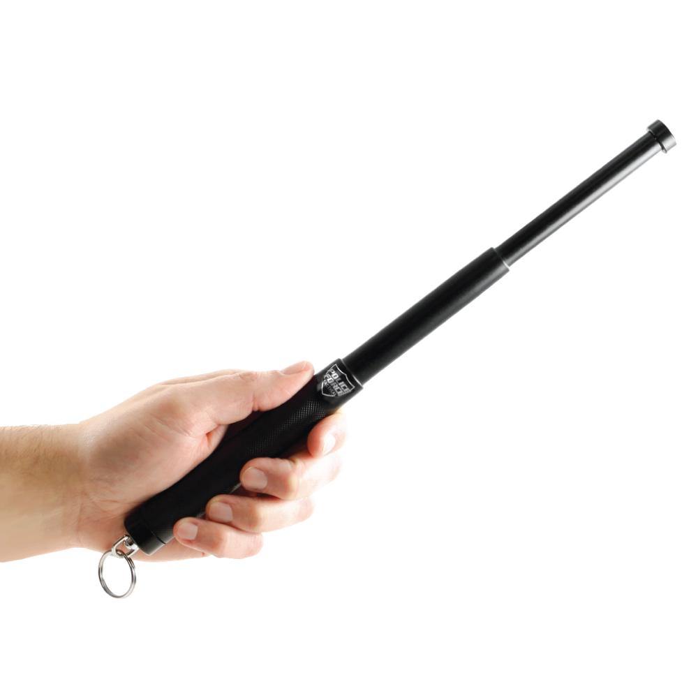 12" Expandable Steel Baton w/ Keyring Baton - Tophatter Daily Deals