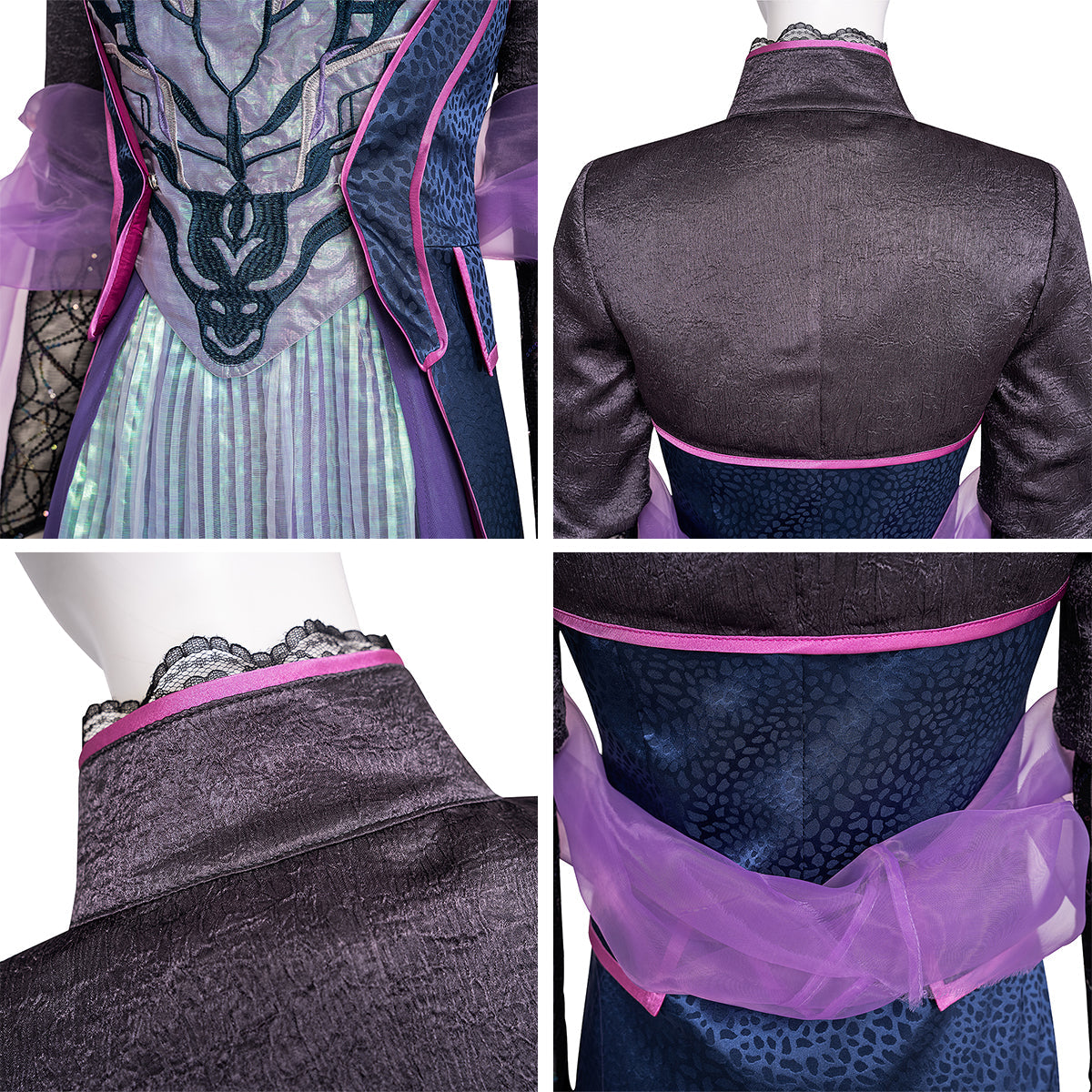 MAV Agatha All Along Ghost Agatha Harkness Cosplay Costume Costume - Tophatter Daily Deals