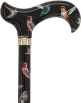 HD Pattern Designer Cane - Matching Handle & Shaft - Durable Adjustable Aluminum - Tophatter Daily Deals
