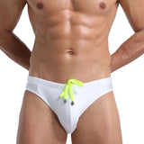 Quick Dry Beach Sports Pants Men's Swim Briefs White SWIMSUIT - Tophatter Daily Deals
