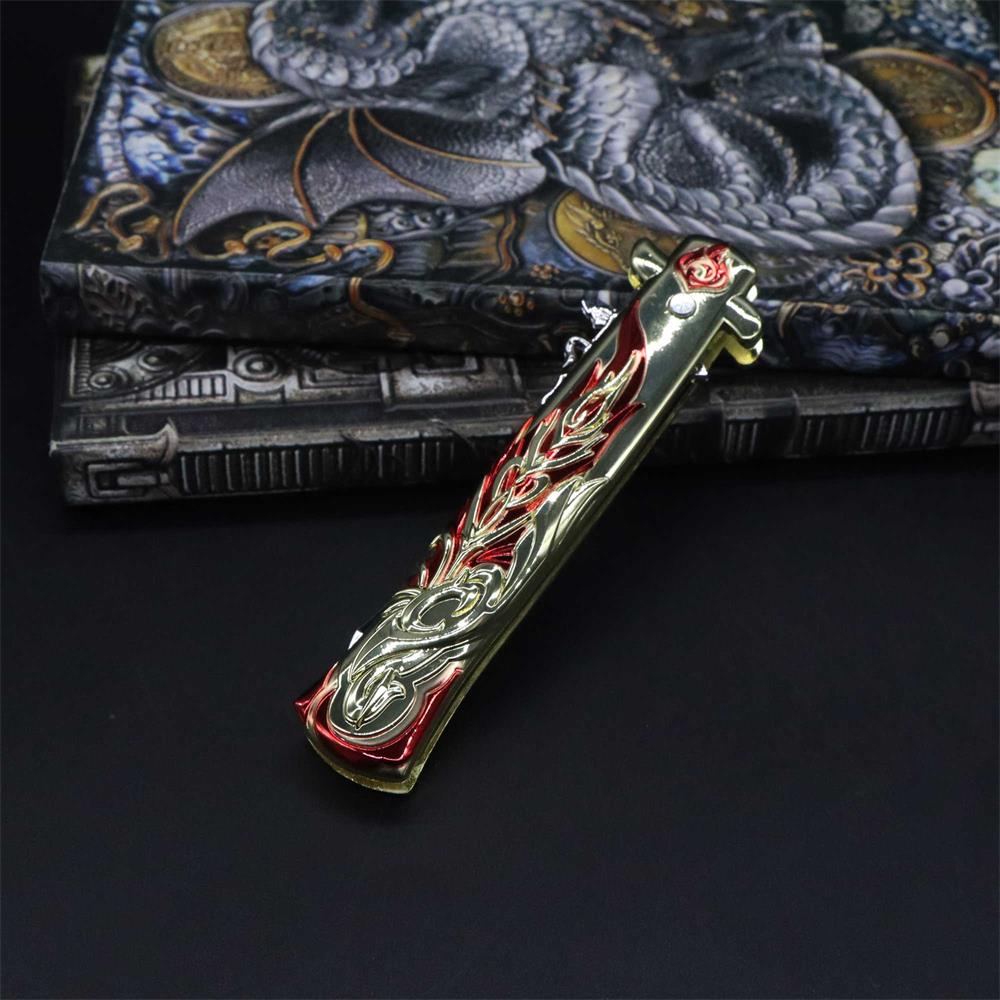 Staff of Homa Game Folding Knife Trainer Replica - Tophatter Daily Deals