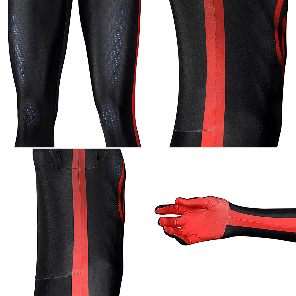 MAV Spider-Man: Across The Spider-Verse Miles Morales Jumpsuit Zentai Cosplay Costume - Tophatter Daily Deals