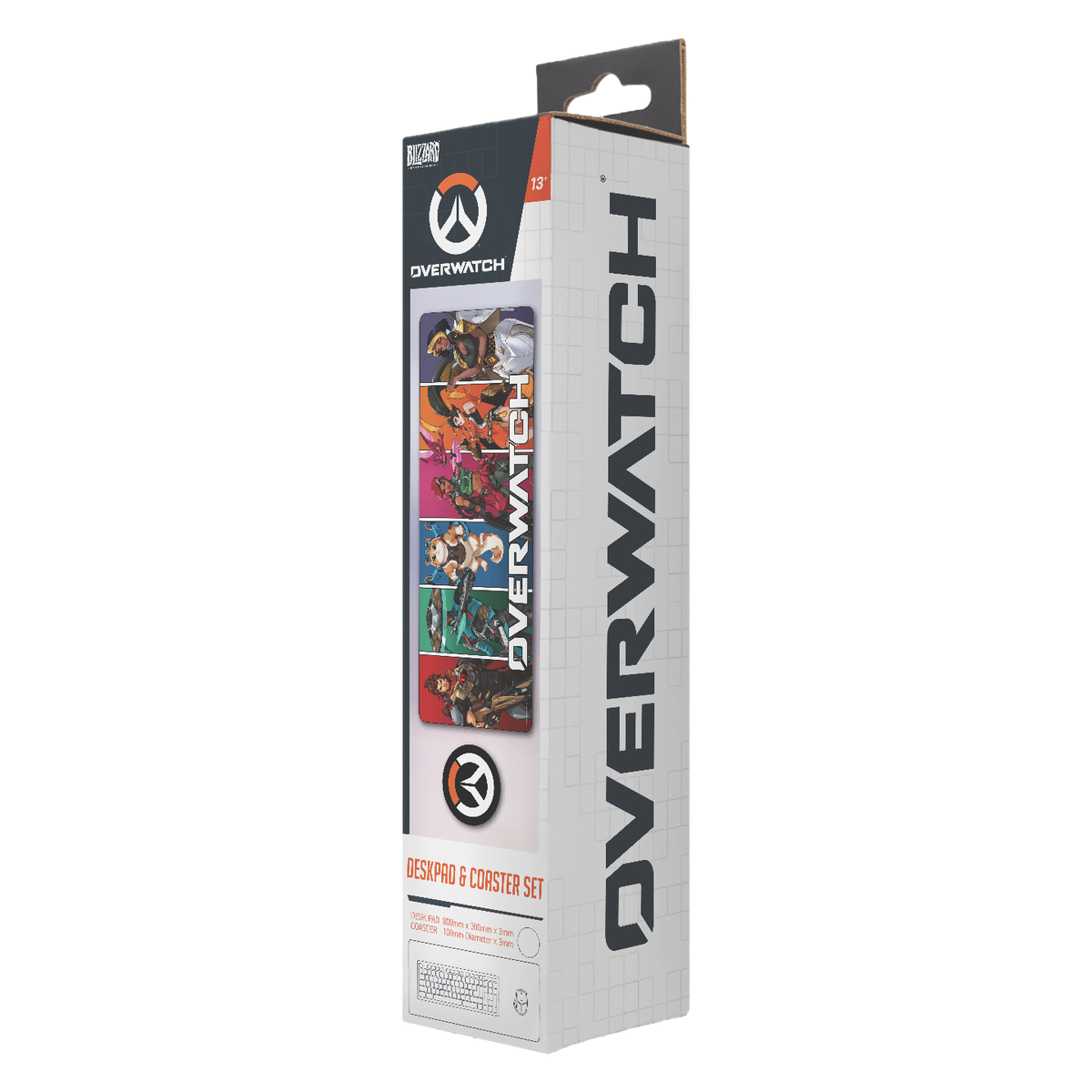 Overwatch - Desk Pad & Coaster Set Coaster - Tophatter Daily Deals