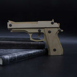 Assembled M92F Wooden Rubber Band Gun - Tophatter Daily Deals