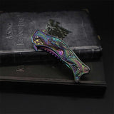 Chinese Dragon Totem Folding Knife - Tophatter Daily Deals