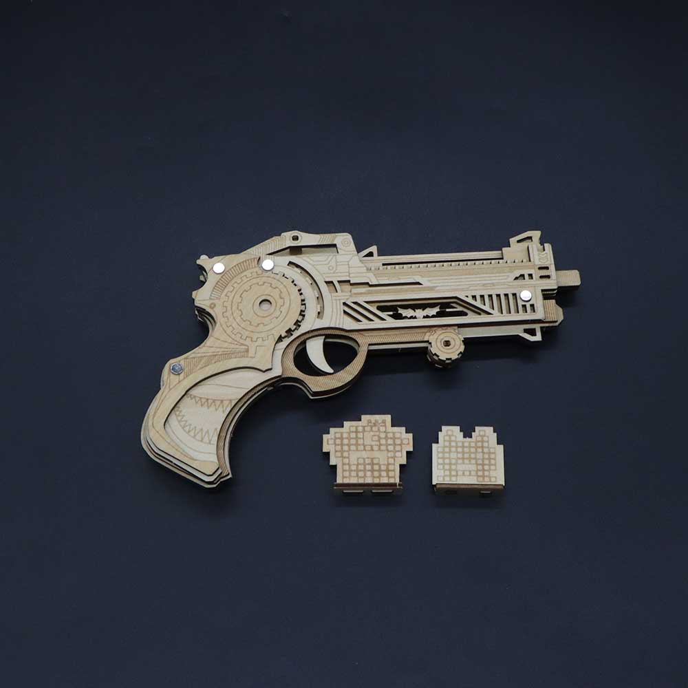 Hunting Gun 3D Rubber Band Gun Model Kit - Tophatter Daily Deals