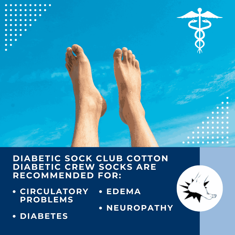 Women's Cotton Diabetic Crew Socks (6 Pair) Women's Socks & Hosiery - Tophatter Daily Deals