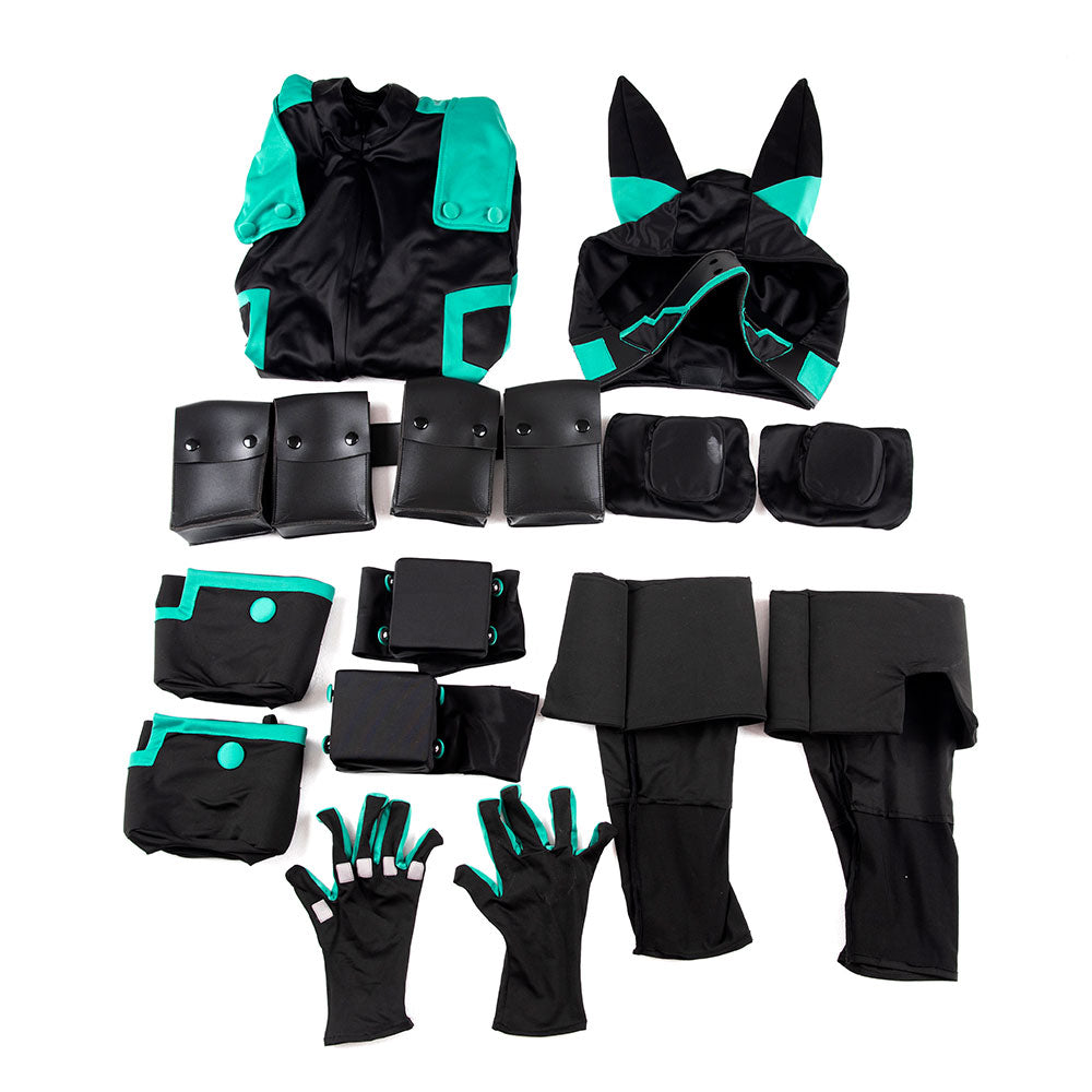 My Hero Academia World Heroes Mission Boku No Hero Akademia Izuku Midoriya Deku Winter Suit Cosplay Costume - Tophatter Daily Deals