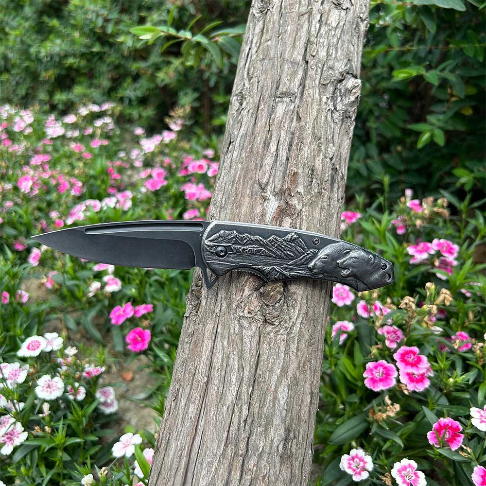Bear Folding Knife Handy Tool - Tophatter Daily Deals
