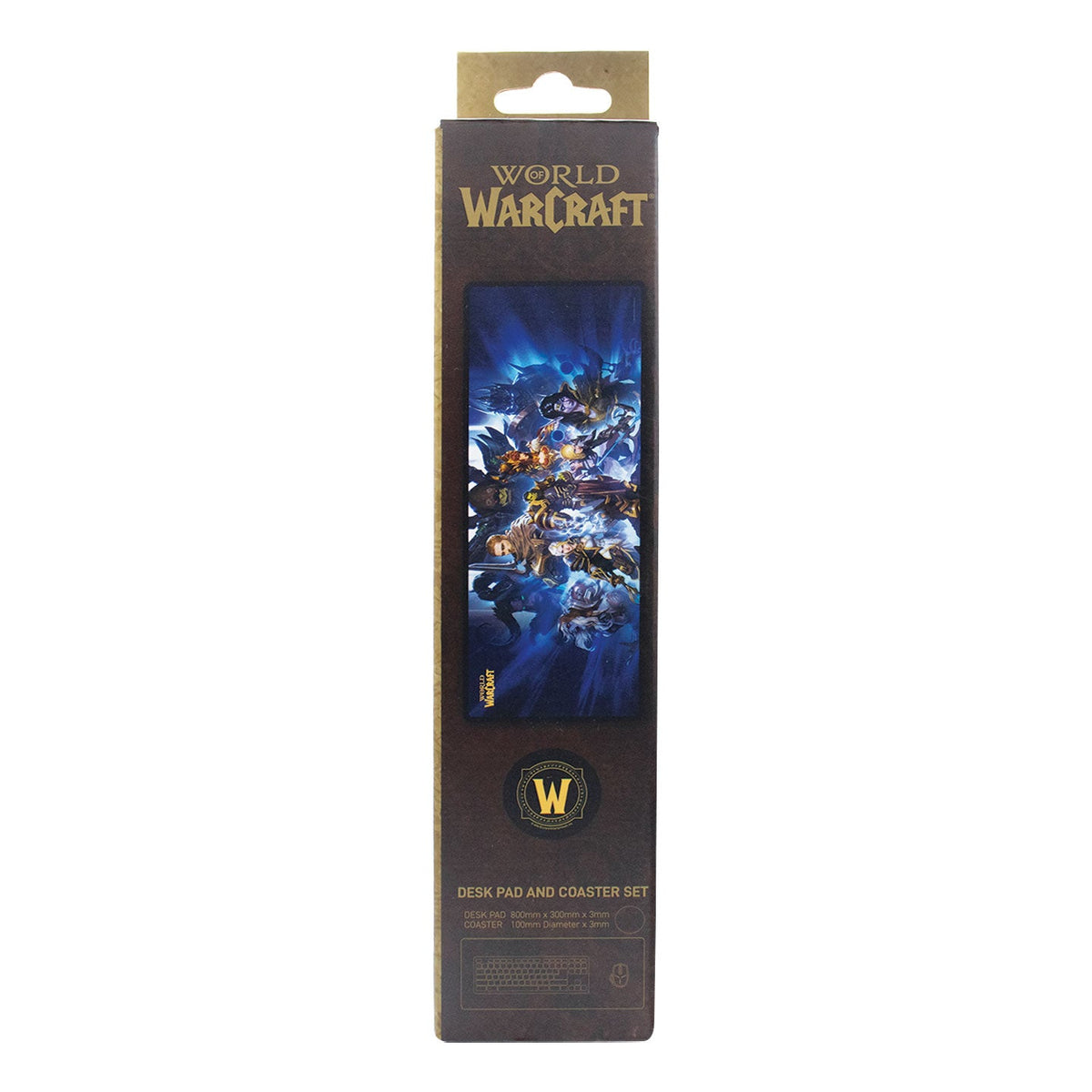 World of Warcraft - Desk Pad and Coaster Set Coaster - Tophatter Daily Deals