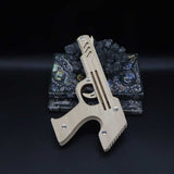 DIY 3D Semi-auto Rubber Band Pistol Model Kit - Tophatter Daily Deals