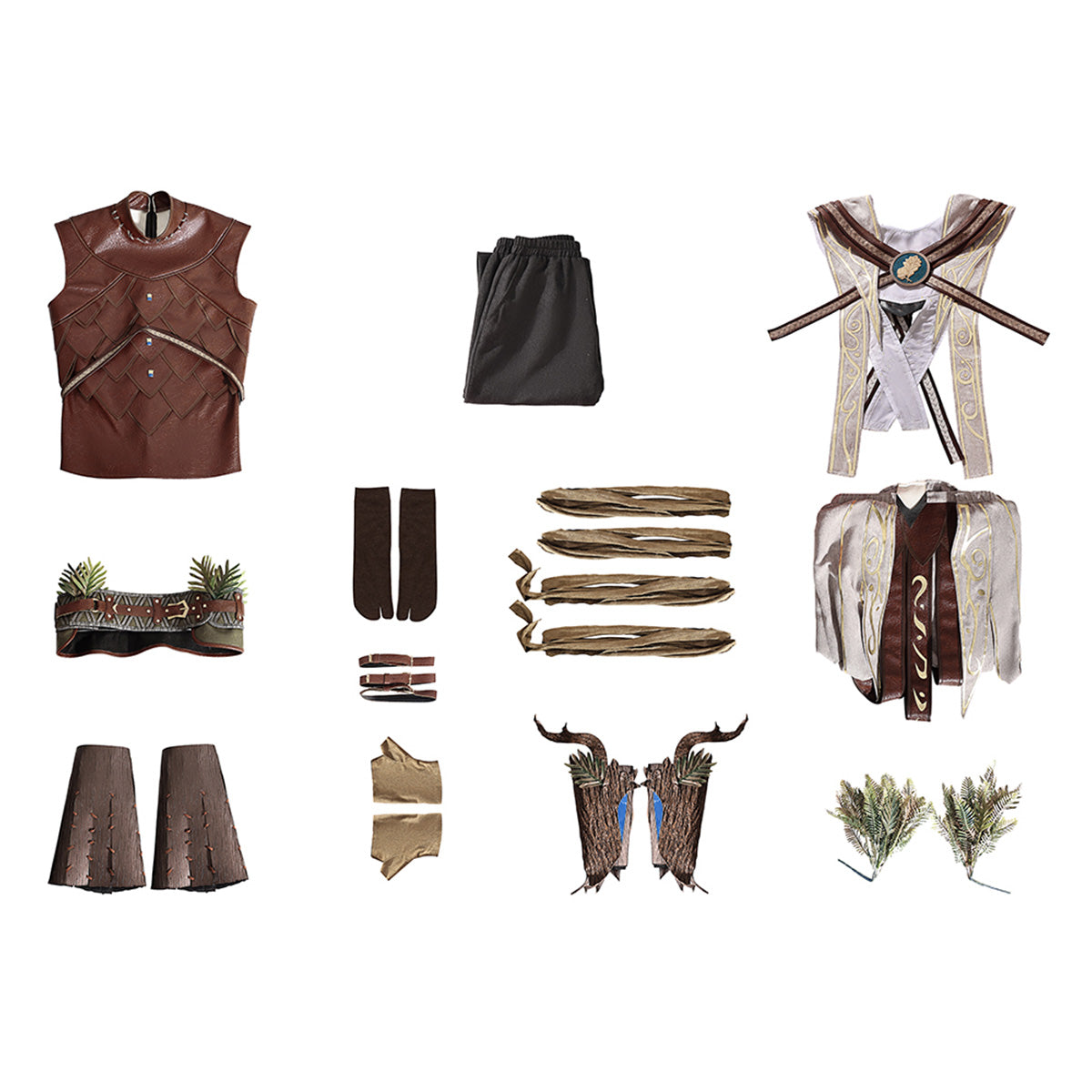 Baldur's Gate III Baldur s Gate 3 BG3 Halsin Cosplay Costume Costume - Tophatter Daily Deals