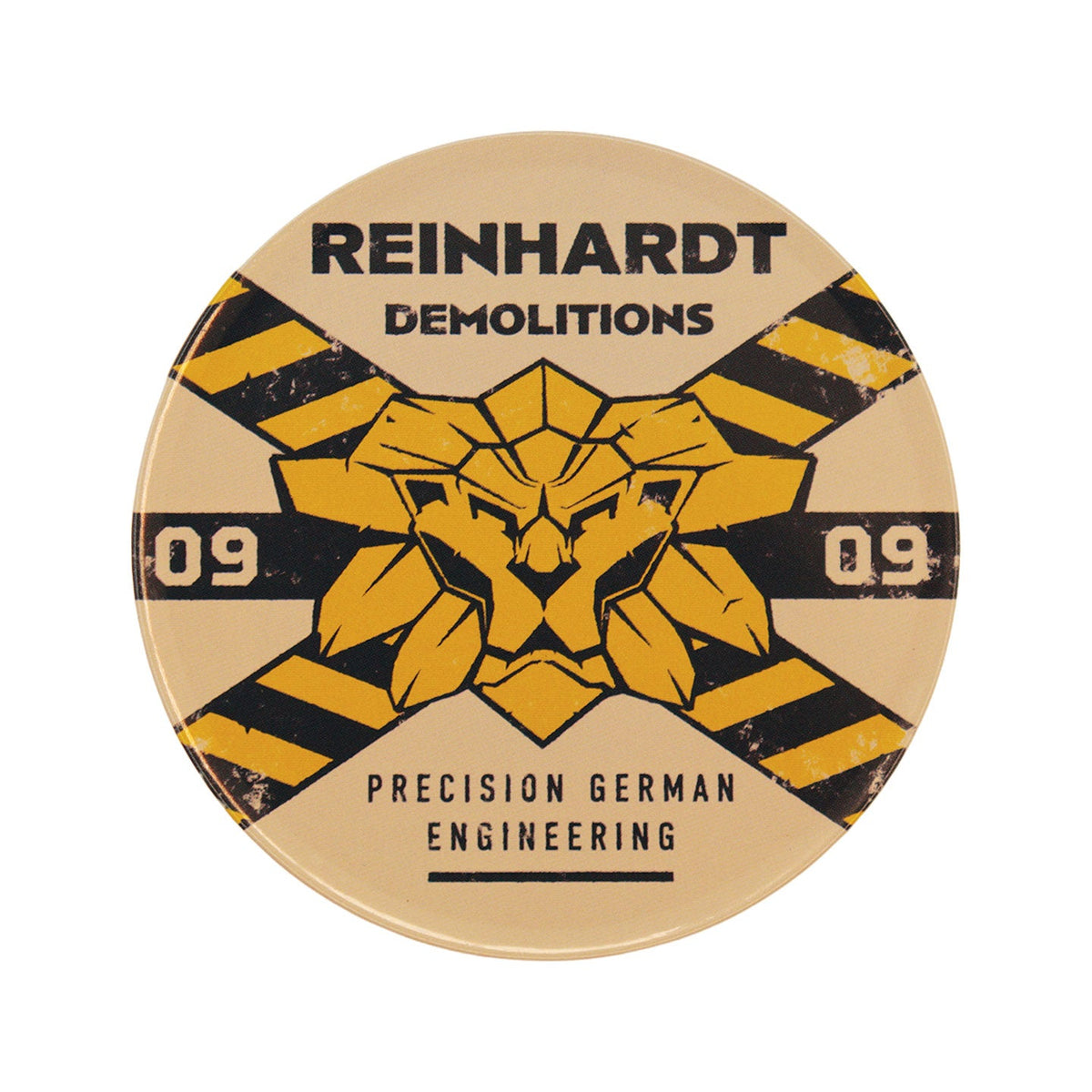 Overwatch - Set of Four Printed Metal Coasters Coaster - Tophatter Daily Deals