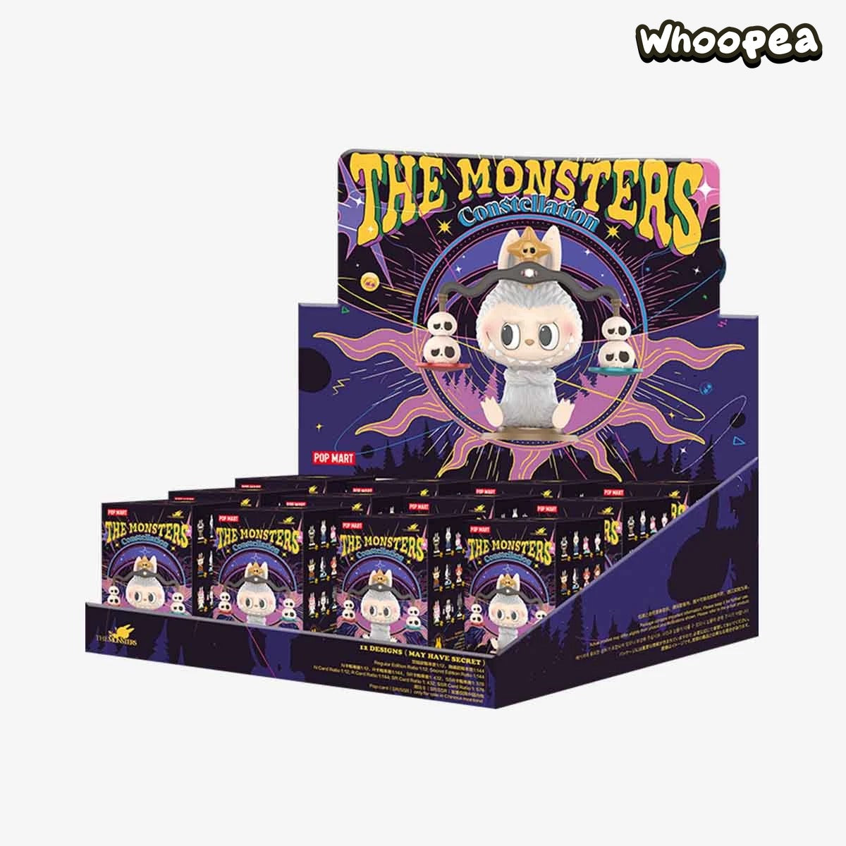 THE MONSTERS LABUBU Constellation Series Figures, Blind Box 1 SET (12 BOXES) - Tophatter Daily Deals
