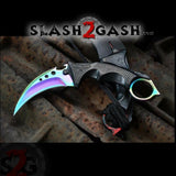 CSGO ELITE Counter Strike Full Tang KARAMBIT Tactical Claw Neck Knife Knife-Fixed - Tophatter Daily Deals