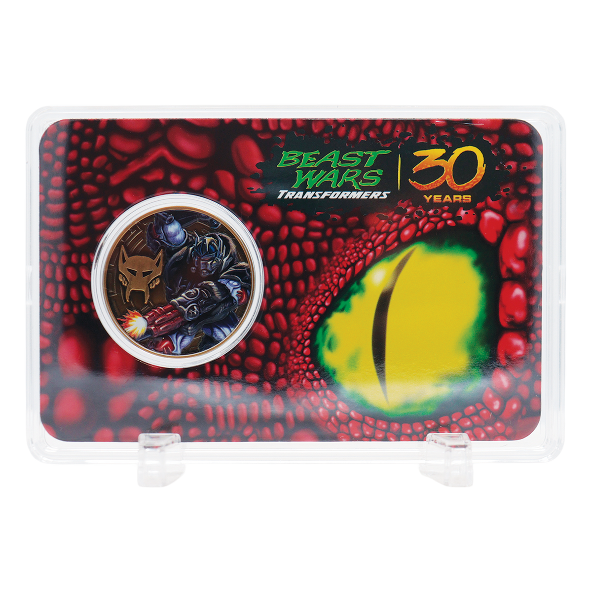 Transformers: Beast Wars – Limited Edition 30th Anniversary Presentation Coin Replica Coin - Tophatter Daily Deals
