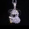 Cute Crystal Koala Necklace USB Flash Drive 2.0 16gb gold/silver 16GB 2.0 Silver USB Flash Drive - Tophatter Daily Deals