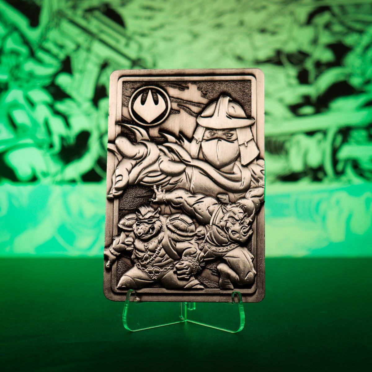 Teenage Mutant Ninja Turtles – Limited Edition Villain Ingot Replica Coin - Tophatter Daily Deals
