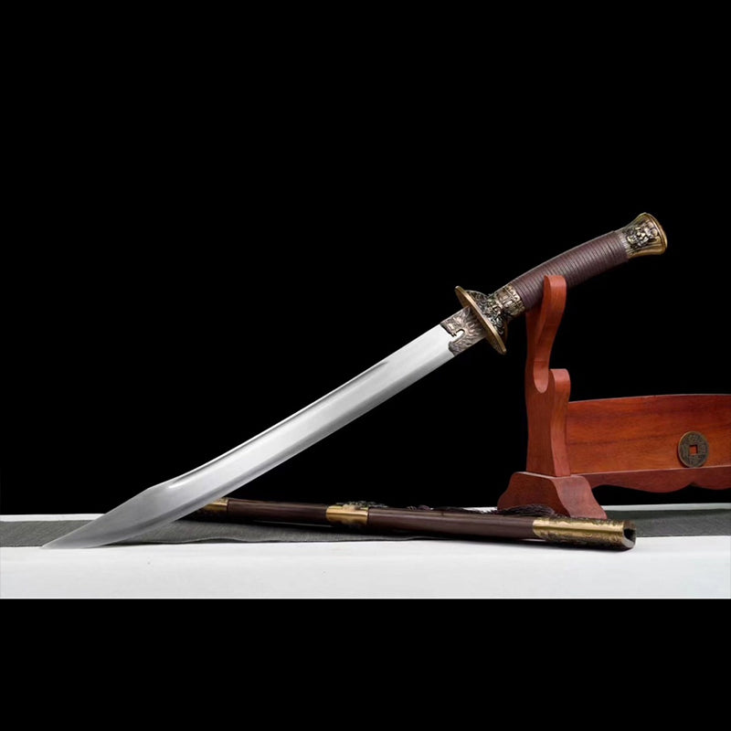 Handmade Tiger High Manganese Steel Chinese Sword - Tophatter Daily Deals