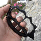 Zinc Alloy Full Size Brass Knuckles Real For Men Brass Knuckles - Tophatter Daily Deals