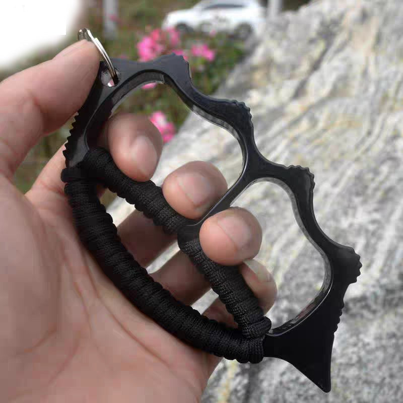 Zinc Alloy Full Size Brass Knuckles Real For Men Brass Knuckles - Tophatter Daily Deals