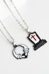 Two-Piece Halloween Theme Necklace Set Necklaces - Tophatter Daily Deals