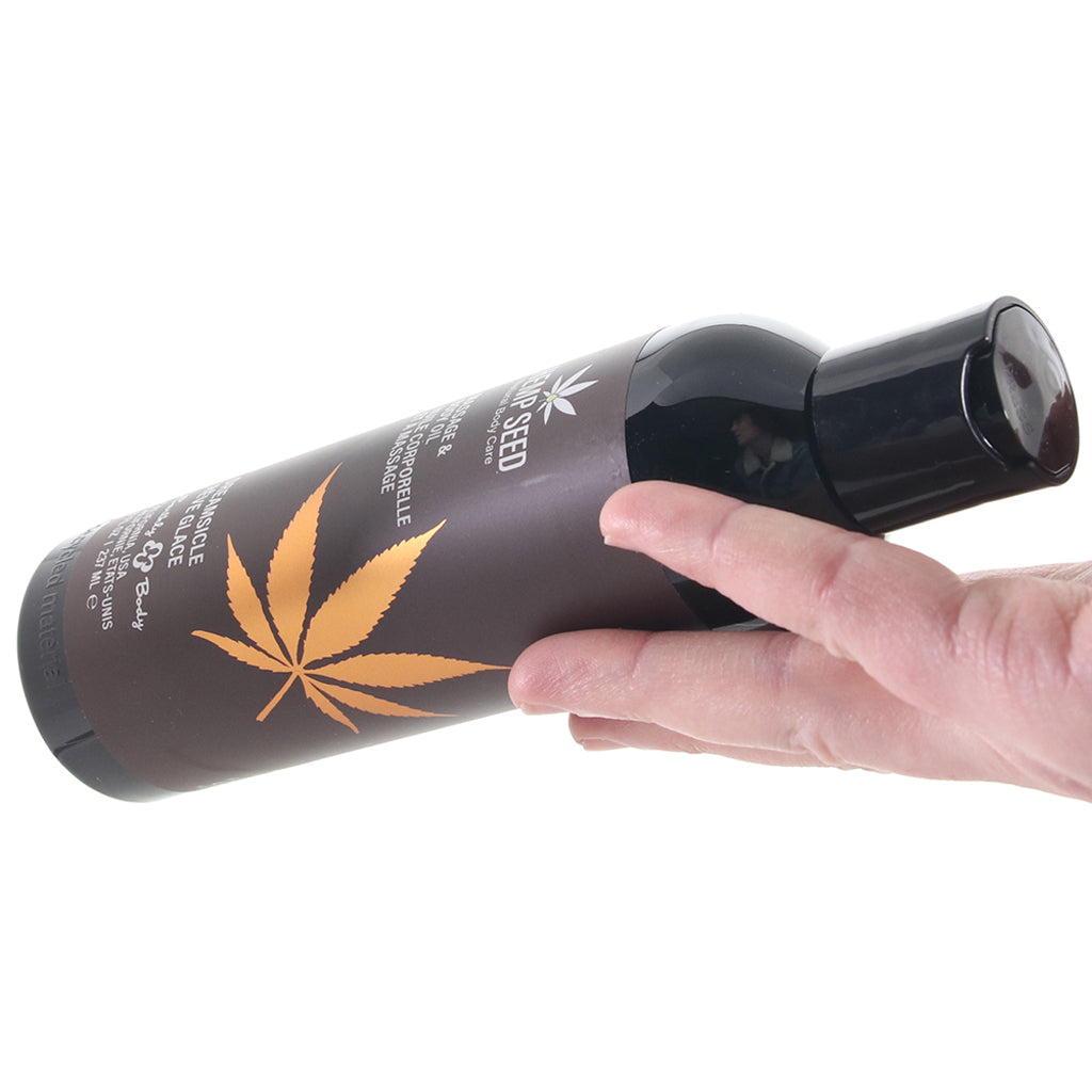 Hemp Seed Massage Oil 8oz/236ml in Dreamsicle Sensual Love > Massage - Tophatter Daily Deals