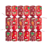 Festive Feast Frenzy Game | 6 Family Christmas Crackers Christmas Dinner Game Christmas Cracker - Tophatter Daily Deals