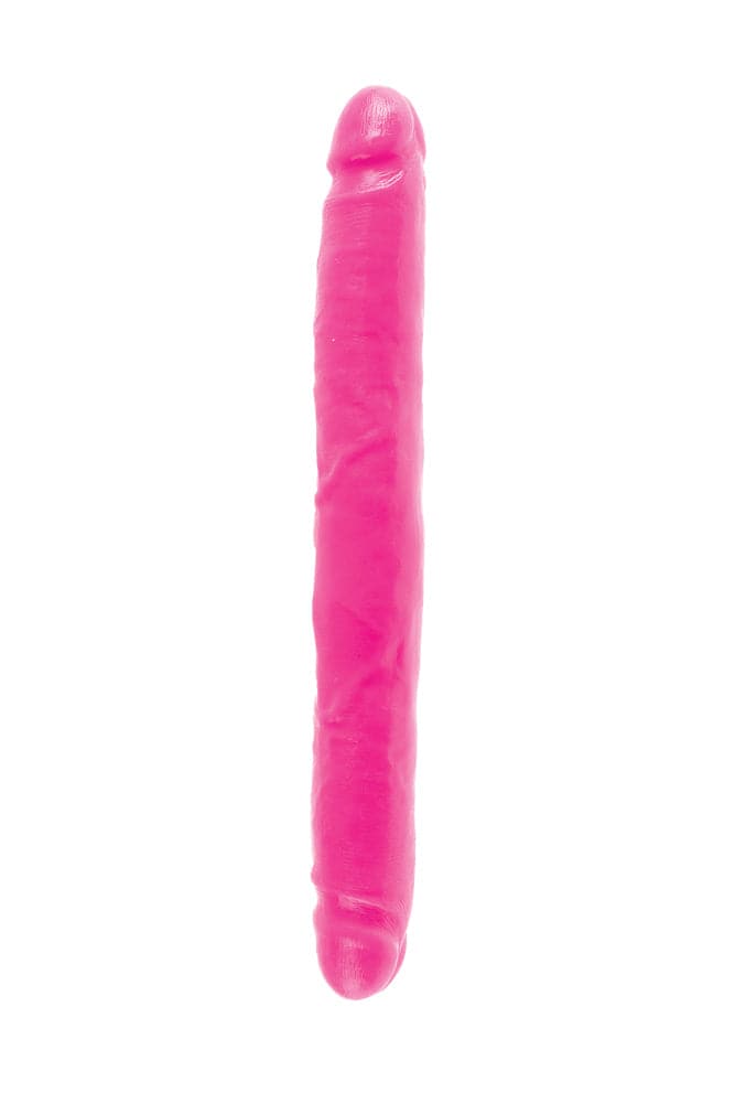 Pipedream - Dillio - Realistic Double Ended Dildo - 12 inch - Pink Sex Toy - Tophatter Daily Deals