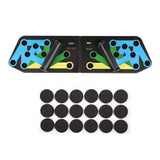 Powerpress Push Up - 12in1 Push Up Rack Board Fitness Workout Train Gym Muscle Exercise Pushup Stand Exercise & Fitness - Tophatter Daily Deals