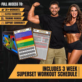 Powerpress Push Up - 12in1 Push Up Rack Board Fitness Workout Train Gym Muscle Exercise Pushup Stand Exercise & Fitness - Tophatter Daily Deals