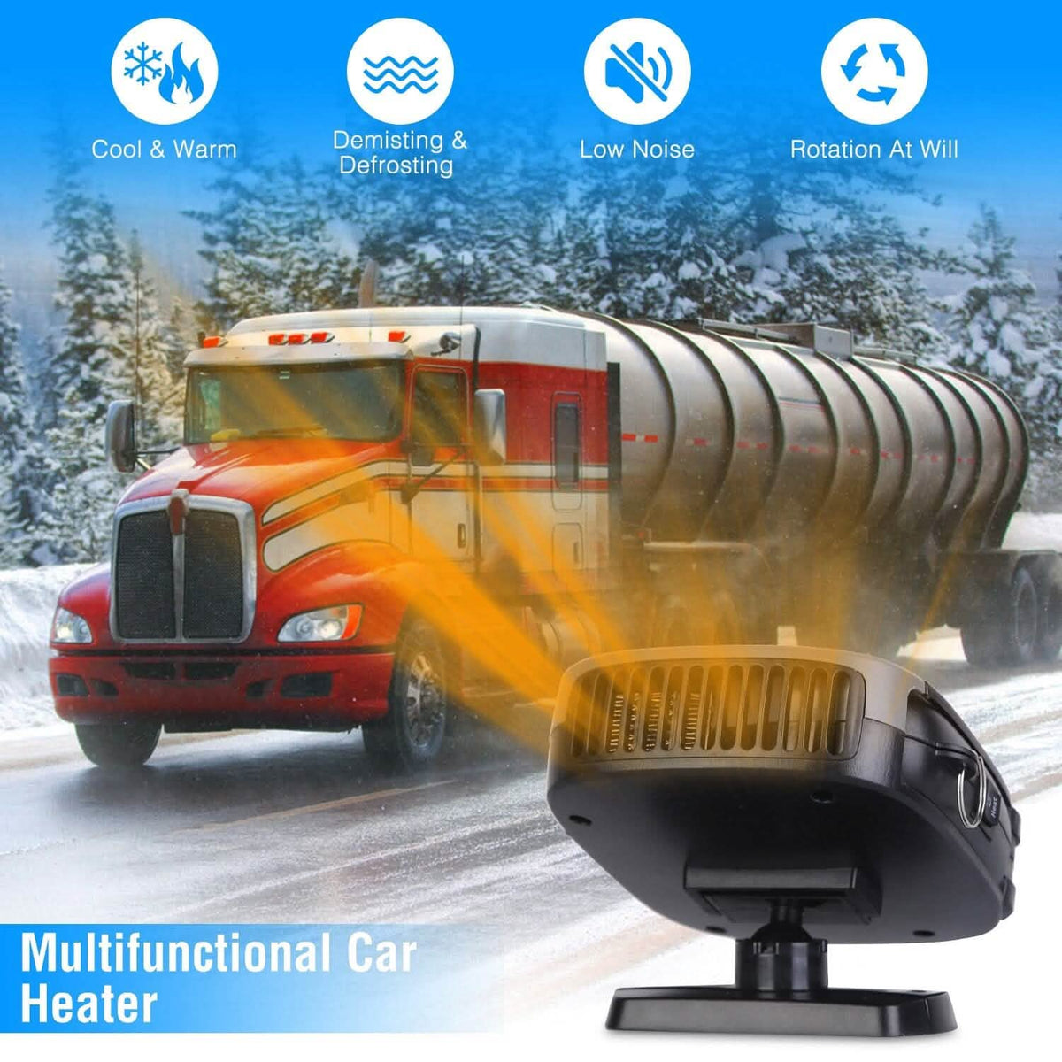 12V 150W Portable Car Auto Heater Automotive - Tophatter Daily Deals