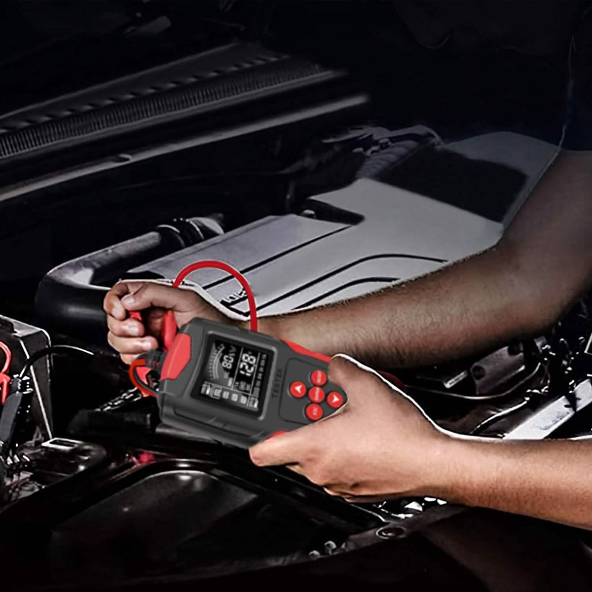 12V 24V Car Battery Tester Automotive - Tophatter Daily Deals
