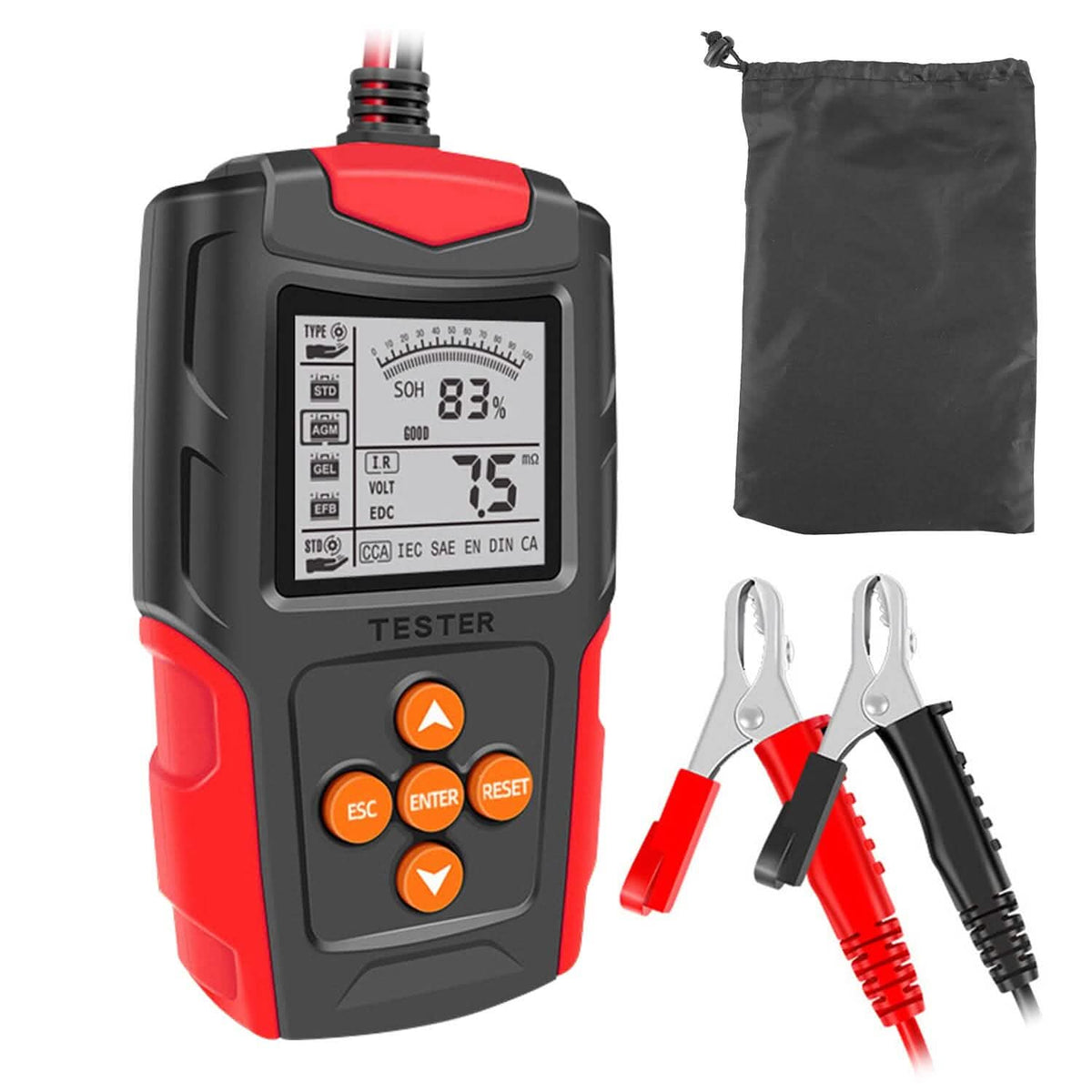 12V 24V Car Battery Tester Automotive - Tophatter Daily Deals