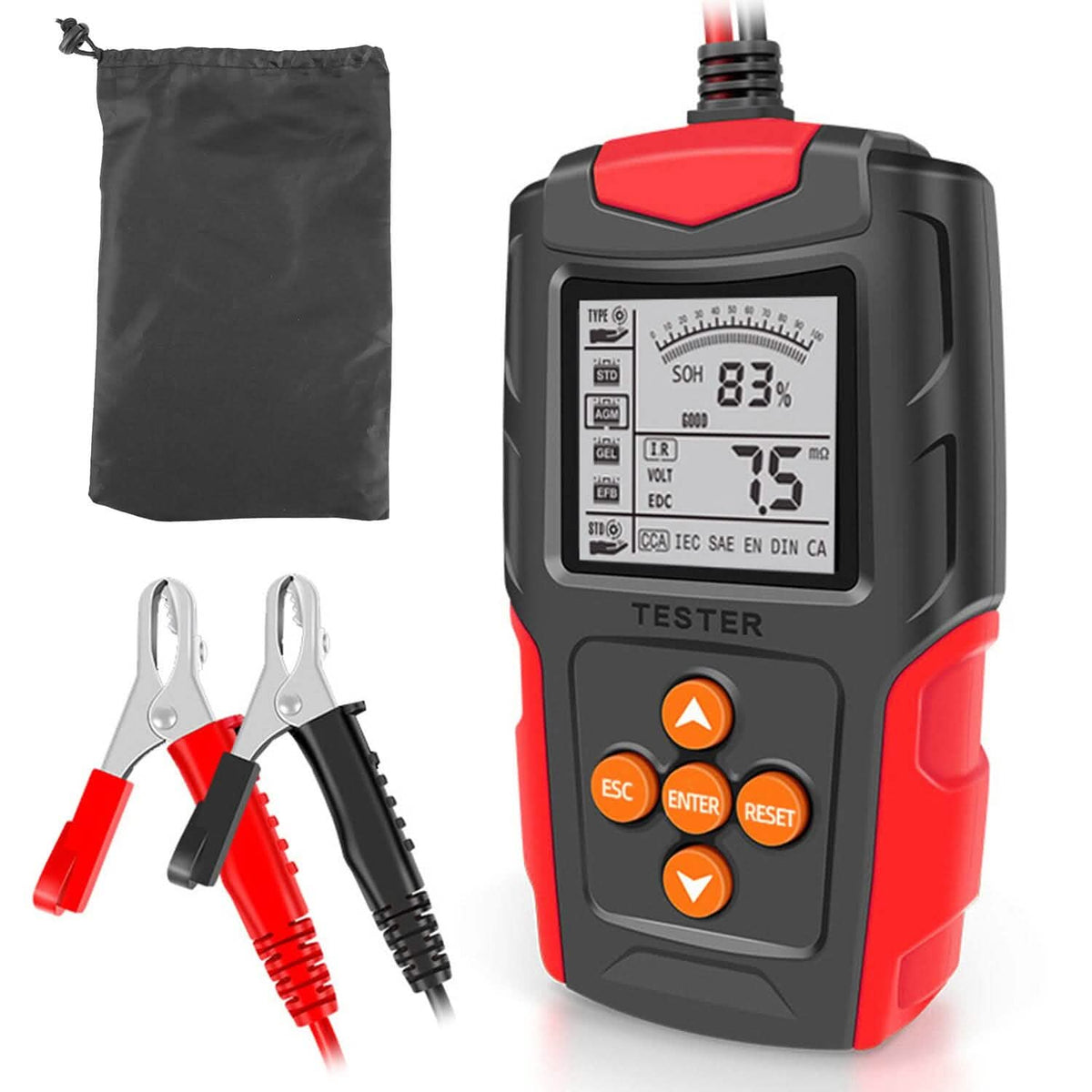 12V 24V Car Battery Tester Automotive - Tophatter Daily Deals