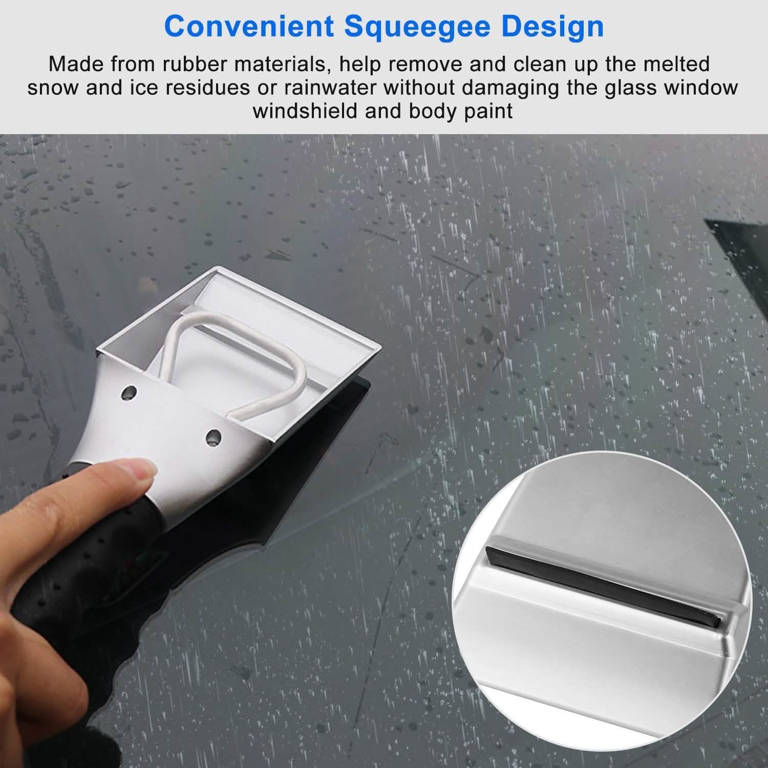 12V Car Electric Heated Ice Snow Scraper Automotive - Tophatter Daily Deals