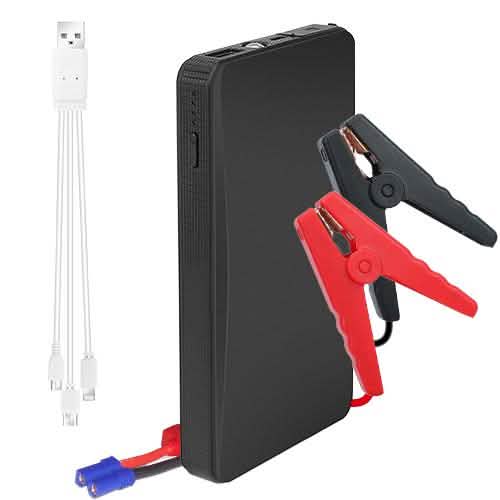 12V Car Jumper Starter 300A Peak 20000 mAh Battery Charger Automotive - Tophatter Daily Deals
