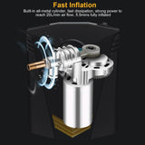12V DC 100W 150PSI Digital Tire Inflator Automotive - Tophatter Daily Deals