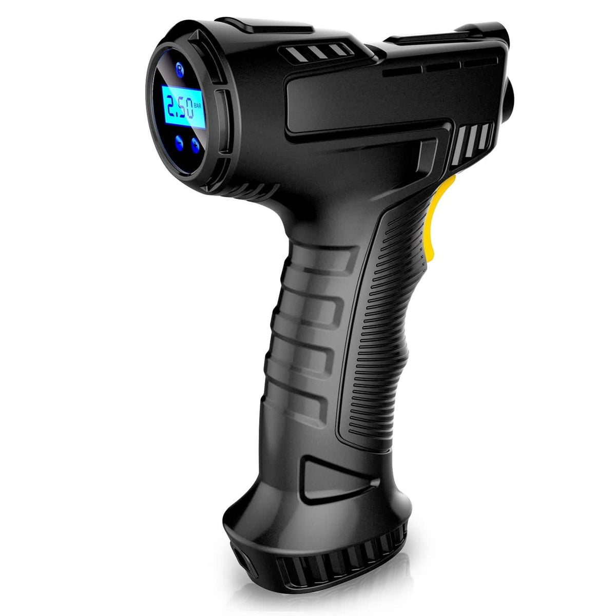 12V Digital Car Tire Inflator with LED Light 150 PSI Automotive - Tophatter Daily Deals