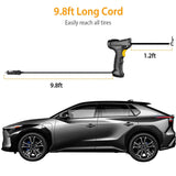12V Digital Car Tire Inflator with LED Light 150 PSI Automotive - Tophatter Daily Deals